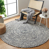safavieh clearance braided brd260n black rug