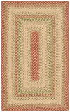 safavieh clearance braided brd303a rust rug