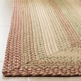 safavieh clearance braided brd303a rust rug