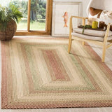 safavieh clearance braided brd303a rust rug