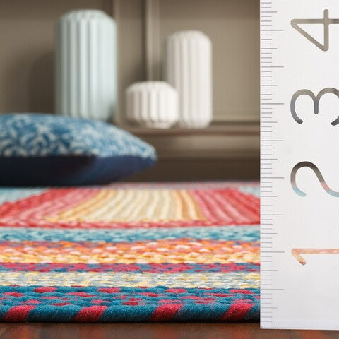 safavieh clearance braided brd308q red rug