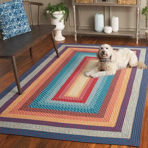 safavieh clearance braided brd308q red rug