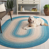 safavieh clearance braided brd311m blue rug