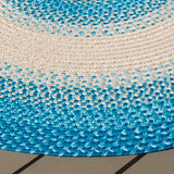 safavieh clearance braided brd311m blue rug