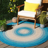 safavieh clearance braided brd311m blue rug