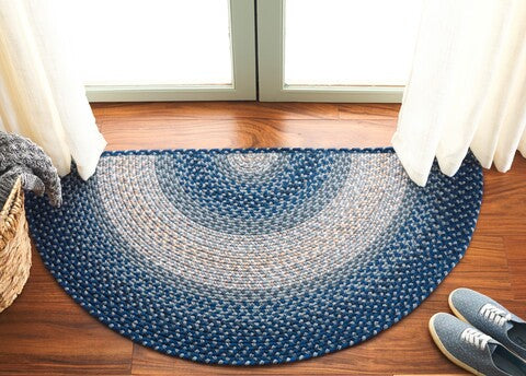 safavieh clearance braided brd311n navy rug