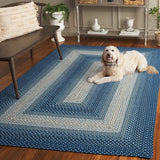 safavieh clearance braided brd311n navy rug