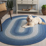 safavieh clearance braided brd311n navy rug