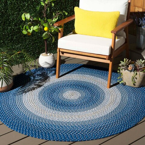 safavieh clearance braided brd311n navy rug