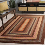 safavieh clearance braided brd313t brown rug