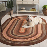 safavieh clearance braided brd313t brown rug
