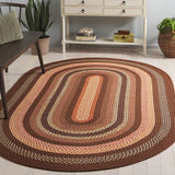 safavieh clearance braided brd313t brown rug