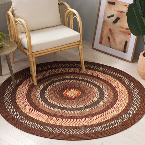 safavieh clearance braided brd313t brown rug