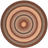 safavieh clearance braided brd313t brown rug