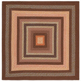 safavieh clearance braided brd313t brown rug