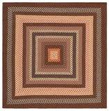 safavieh clearance braided brd313t brown rug