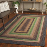 safavieh clearance braided brd314t brown rug