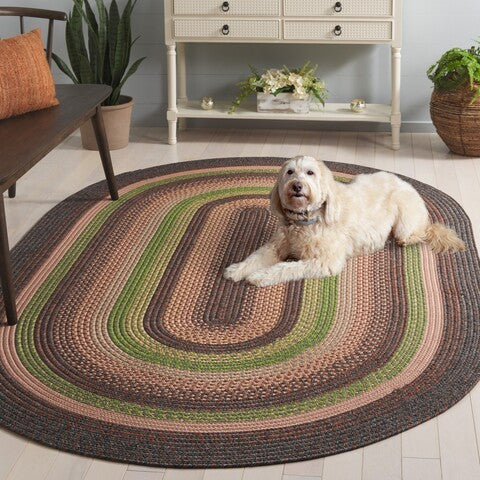 safavieh clearance braided brd314t brown rug