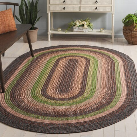 safavieh clearance braided brd314t brown rug