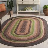 safavieh clearance braided brd314t brown rug