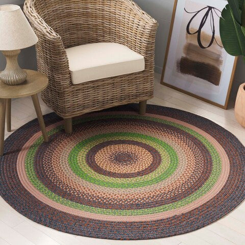 safavieh clearance braided brd314t brown rug