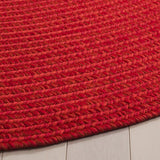 safavieh clearance braided brd317p rust rug
