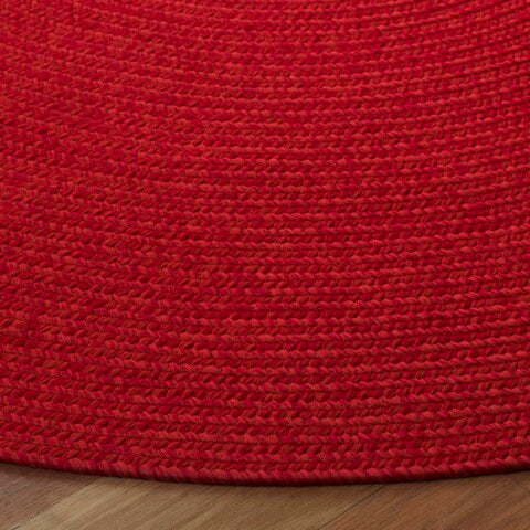 safavieh clearance braided brd317p rust rug