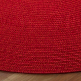 safavieh clearance braided brd317p rust rug