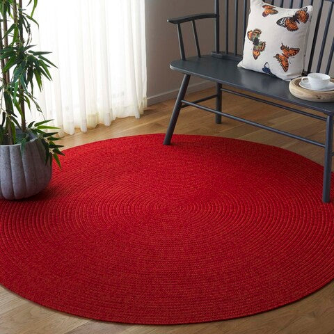 safavieh clearance braided brd317p rust rug