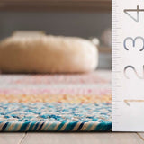 safavieh clearance braided brd318j aqua rug