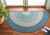 safavieh clearance braided brd318m blue rug