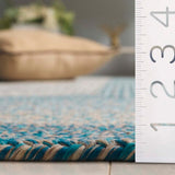 safavieh clearance braided brd318m blue rug
