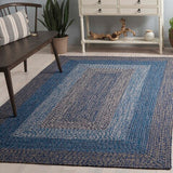 safavieh clearance braided brd318n navy rug