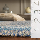 safavieh clearance braided brd318n navy rug