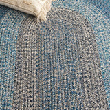 safavieh clearance braided brd318n navy rug