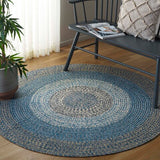 safavieh clearance braided brd318n navy rug