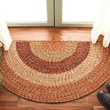safavieh clearance braided brd318p rust rug