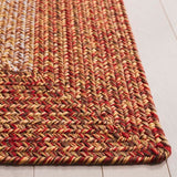 safavieh clearance braided brd318p rust rug