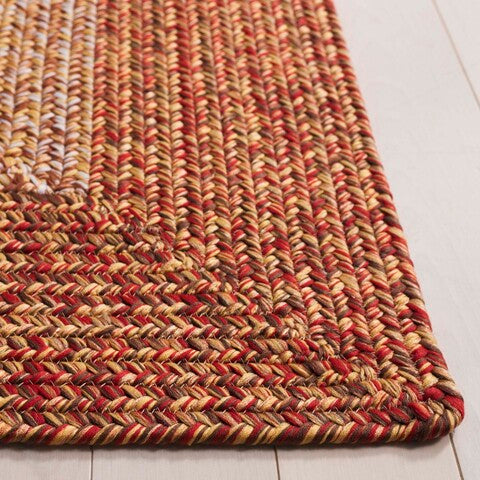 safavieh clearance braided brd318p rust rug