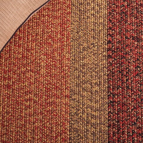 safavieh clearance braided brd318p rust rug