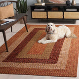 safavieh clearance braided brd318p rust rug