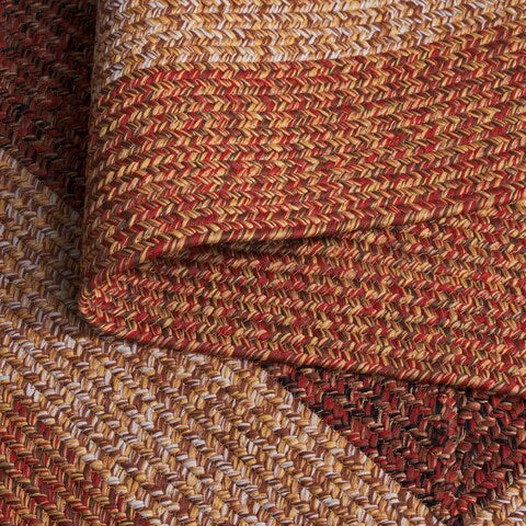 safavieh clearance braided brd318p rust rug