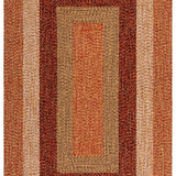safavieh clearance braided brd318p rust rug