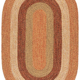safavieh clearance braided brd318p rust rug