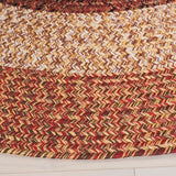 safavieh clearance braided brd318p rust rug