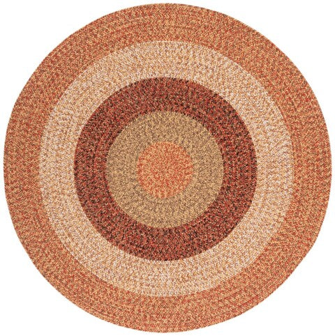 safavieh clearance braided brd318p rust rug