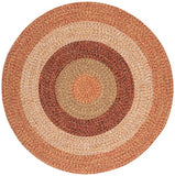 safavieh clearance braided brd318p rust rug