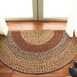 safavieh clearance braided brd318t brown rug