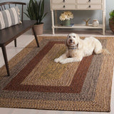 safavieh clearance braided brd318t brown rug