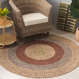 safavieh clearance braided brd318t brown rug
